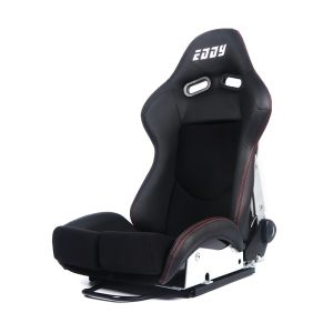 Drag Circuit Drift Adjustable Racing Seat Leather With Knob Reclining
