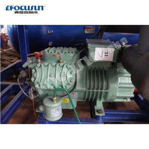 15 Ton Tube Ice Machine with Screw Ice Storage and Semi-Automatic Ice Packing