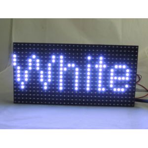 Buy cheap Single White Color Big Video LED Screen Modules , Semi Outdoor LED Modules from wholesalers