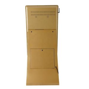 Advertising Digital Signage Touch Screen Kiosk Billboard With Shoes Shine