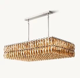 Buy cheap Ceiling Mount Brass LED Foyer Chandelier Foyer Lights Modern Chrome Finish product