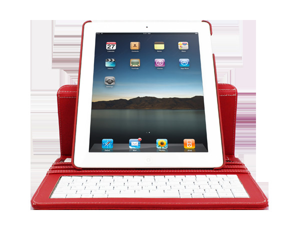 Buy cheap Wired ABS Ipad 2 bluetooth Keyboard Case with Multi viewing angels (screen can rotate) from wholesalers