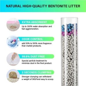 Buy cheap Sustainable Deodorizer Bentonite Cat Litter Sand Dust Free Super Absorbency from wholesalers