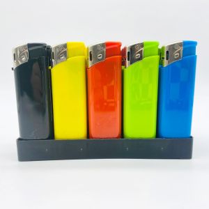 Plastic Disposable Lighters with Flashlight En13869 Certified and Customized