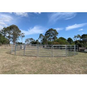 Buy cheap Galvanized Welded 1.8m Height Yard Fence Panel For Livestock Horse Farm Fencing from wholesalers
