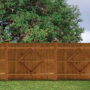 Buy cheap FSC CARB 8ft 6 Ft Cedar Fence Panels Vertical Easily Assembled from wholesalers