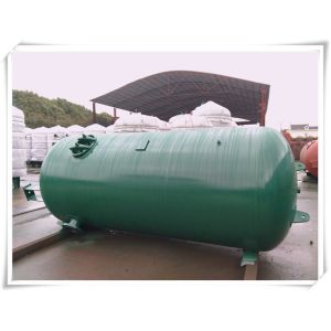 Buy cheap Industrial Compressed Oxygen Air Storage Tanks , Liquid Oxygen Portable Tanks With Bracket from wholesalers