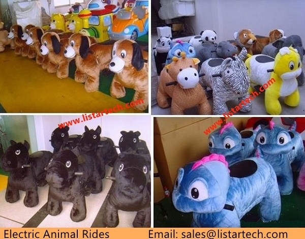 Quality motorized animals china wholesale animal rides mountable coin car for sale