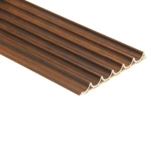 Buy cheap Slat Interiored Nano PVC Wood Effect Fluted Wall Panel Modern Design Style for Wall Decoration from wholesalers