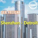 Buy cheap DDU DDP International Sea Cargo Services From Shenzhen to Detroit US from wholesalers