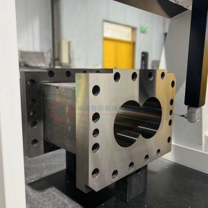 Buy cheap ZSK250 Extrusion Machine Twin Screw Extruder Parts Screw Barrel from wholesalers