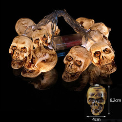 Buy cheap 20Led Halloween Pumpkin Ghost Skeletons Bat Eyeball Ornament Festival Bar Home Party Decoration Halloween Lights LED String from wholesalers