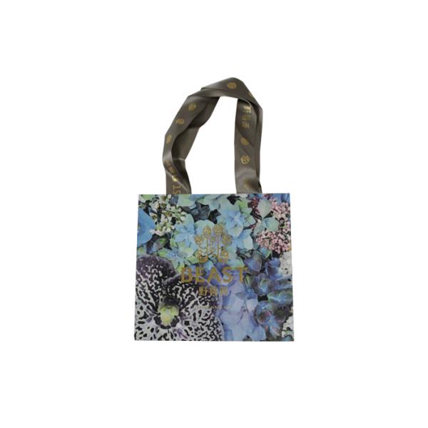 Quality Luxprinters Hot Stamping Gift Bag With Handles Glossy / Matt Lamination for sale