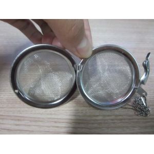 Lightweight stainless steel air filter Tea Ball With Corrosion Resistant ,