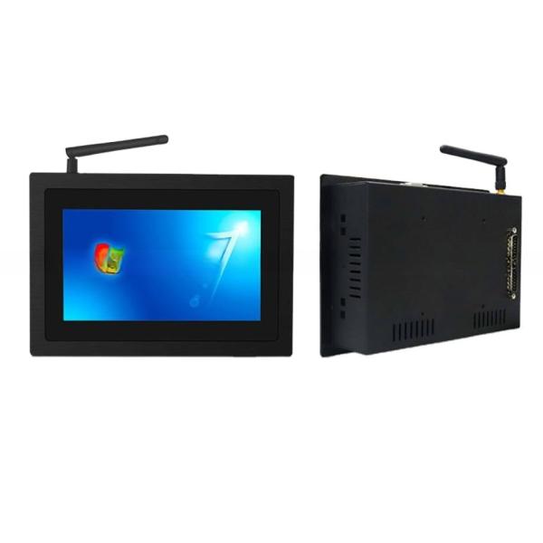 Quality 7 Inch Panel Mount PC Industrial Touchscreen Computer With Waterproof Shockproof for sale