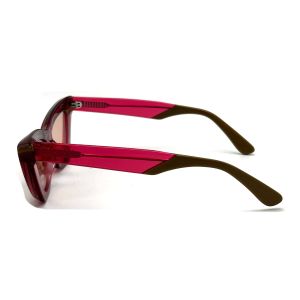 Acetate Sheet Butterfly Eye Shape Acetate Frame Sunglasses-model AS076