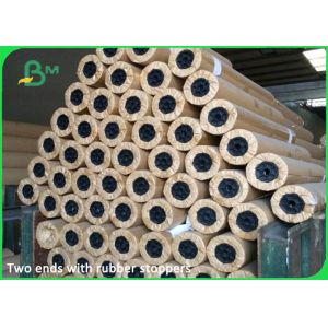 Buy cheap 50grm White Uncoated 87 Inch Width Inkjet Plotter Paper Rolls from wholesalers