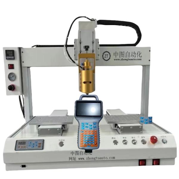 Buy cheap Customized Automatic Dispensing Machine Hot Melt Glue Dispenser 650W from wholesalers