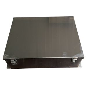 Computer Mainframe Case Shell with Burr Cleaned Surface Finish and Forming