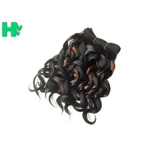 Buy cheap Short 8" Black Synthetic Hair Extensions Highlight With High Temperature Fiber from wholesalers