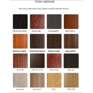 Commercial Furniture Long Office Cabinet with Modern Design and Wood Panel