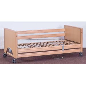 Buy cheap Hospital Electric Five Functions Wooden Home Care Patient Nursing Bed from wholesalers