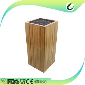 Buy cheap Bamboo material bamboo knife block universal knife holder from wholesalers