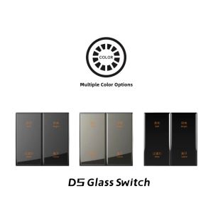 Buy cheap Push Button Electrical Wall Switch Zigbee Protocol Glass Material from wholesalers