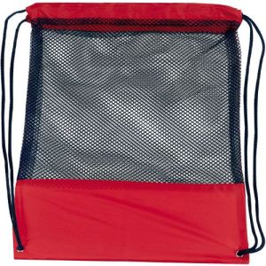 Buy cheap Customizable Mesh Drawstring Backpacks Eco-friendly Cloth Drawstring Bag from wholesalers