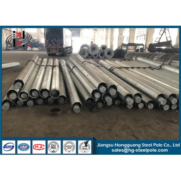 Quality Professional Overhead Transmission Steel Tubular Pole For Electrical Power for sale