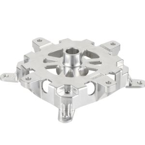 High Precision Titanium TC4 CNC Machined Parts with Sandblasted Surface for