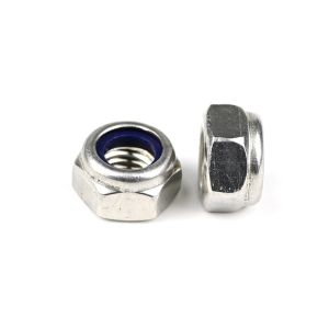 Buy cheap Customizable A4 Stainless Steel Nylon Insert Self Locking Hex Nut M8 1.25mm with Options from wholesalers