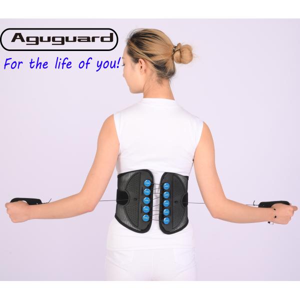 Buy cheap Breathable Neoprene Back Support Brace With Adjustable Straps from wholesalers