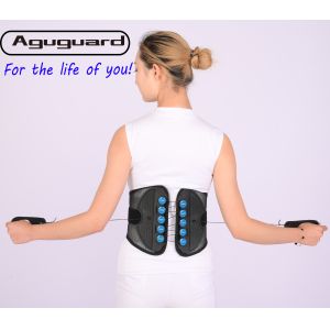 Buy cheap Breathable Neoprene Back Support Brace With Adjustable Straps from wholesalers
