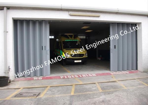 External Folding Panel Doors Horizontally Folding Garage Doors With Custom