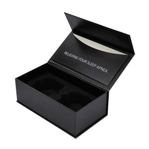 Buy cheap Gold Foil Printing Rectangle Magnetic Gift Box Packaging with Foam Insert and Envelope from wholesalers