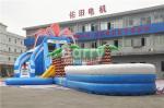 Jungle Inflatable Hurricane Backyard Inflatable Water Slide Theme Park Water