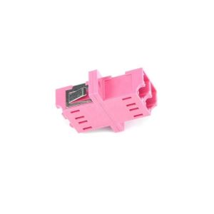 FTTH OM3 LC Adapter 2 Time for Low insertion loss Optical Fiber Connector in
