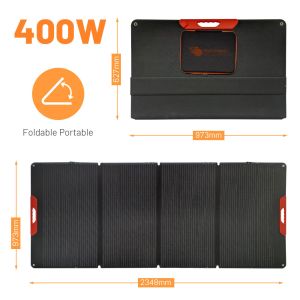 Buy cheap 400W Portable Folding Solar Panels with 22% Solar Cell Efficiency and 40V Working Voltage for Camping and Home Use from wholesalers