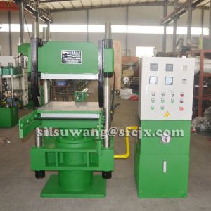 Buy cheap ISO Rubber Vulcanizing Press Machine With Top Mold Sliding Pathway from wholesalers