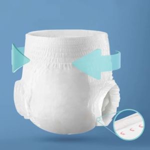 Buy cheap Breathable White Pull On Incontinence Pants with Elastic Waist from wholesalers