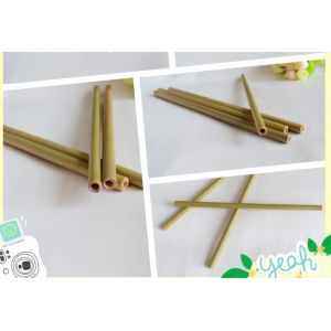 Buy cheap Eco Friendly Factory Directly Sales Customized Logo Bamboo Straw With Brush 100 % Natural Bamboo Straw bagease bagpac from wholesalers