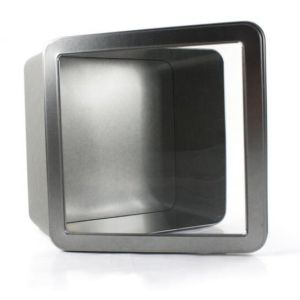 Buy cheap Plain Wholesale Square Tin with Window from wholesalers