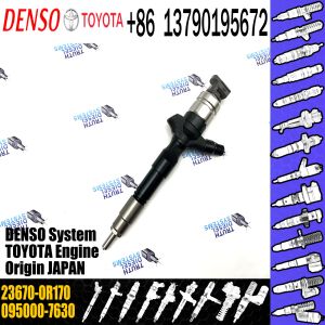 Injector 095000-7630 23670-0R170 engine pump injector sprayer 095000-7630 23670