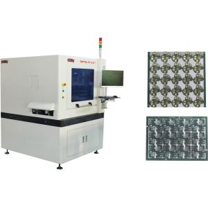 High Efficiency PCB Router Machine Inline High Cutting Accuracy With Break Blade