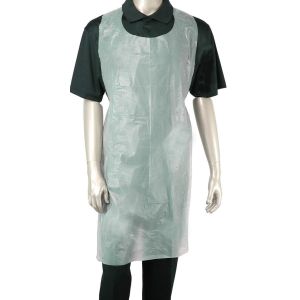 Buy cheap Antibacterial Plastic Disposable Aprons , Waterproof Protective Clothing Aprons from wholesalers