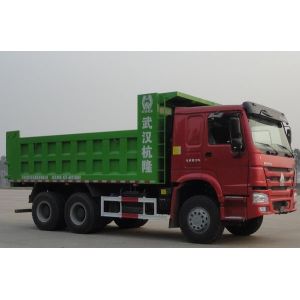 Buy cheap HOWO 6x4 Mining Dump / Tipper Truck 30tons with Q345 steel and negative grounded from wholesalers
