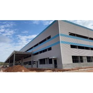 Buy cheap Customized Industrial Steel Building Warehouse Hangar Steel Structure Building product
