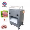 Buy cheap Fresh Meat Strip Cutter Machine / Meat Cube Cutter Capacity 800kg/ H from wholesalers