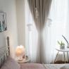 Buy cheap Jacquard Polyester Curtain Fabric Leaf Pattern Print Blackout from wholesalers